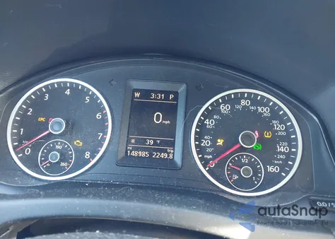 2015 Volkswagen Tiguan Se from USA, damaged, VIN WVGBV7AX9FW543489